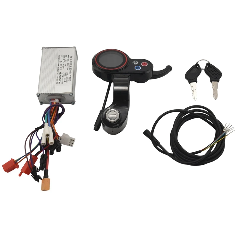 NJAX-T Brushless Controller And LCD Acceleration Instrument For Electric Scooter