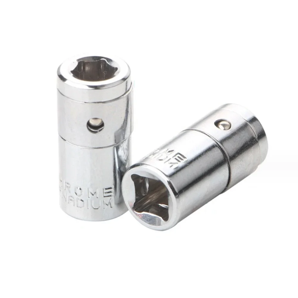 2 قطعة 1/4 مربع محرك إلى 1/4 عرافة عرقوب المقبس بت محول الإفراج السريع مفك حامل محول مأخذ التوصيل أداة جودة عالية