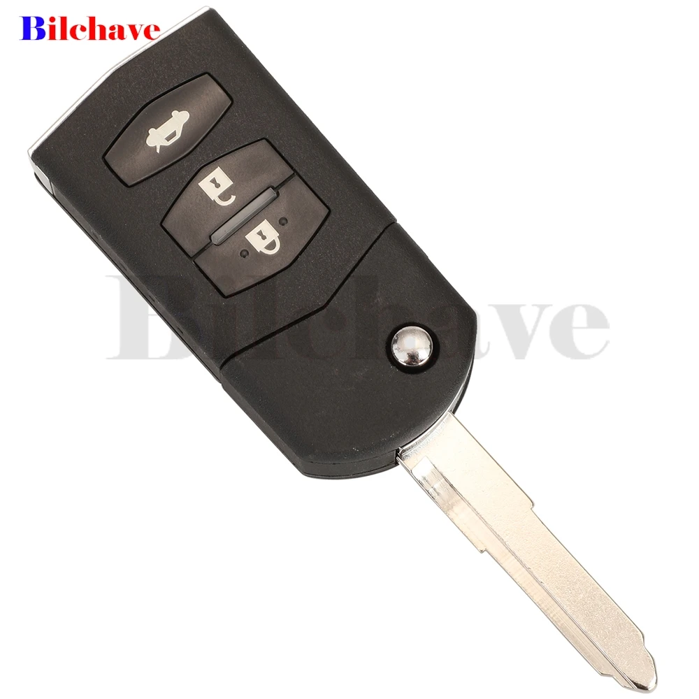 jingyuqin 433MHZ ID63 Chip 3BT Model NO. 41703 Upgraded Flip Remote Car Key For Mazda MX5 MK2.5 2000-2005 323 Aoto Fob Control