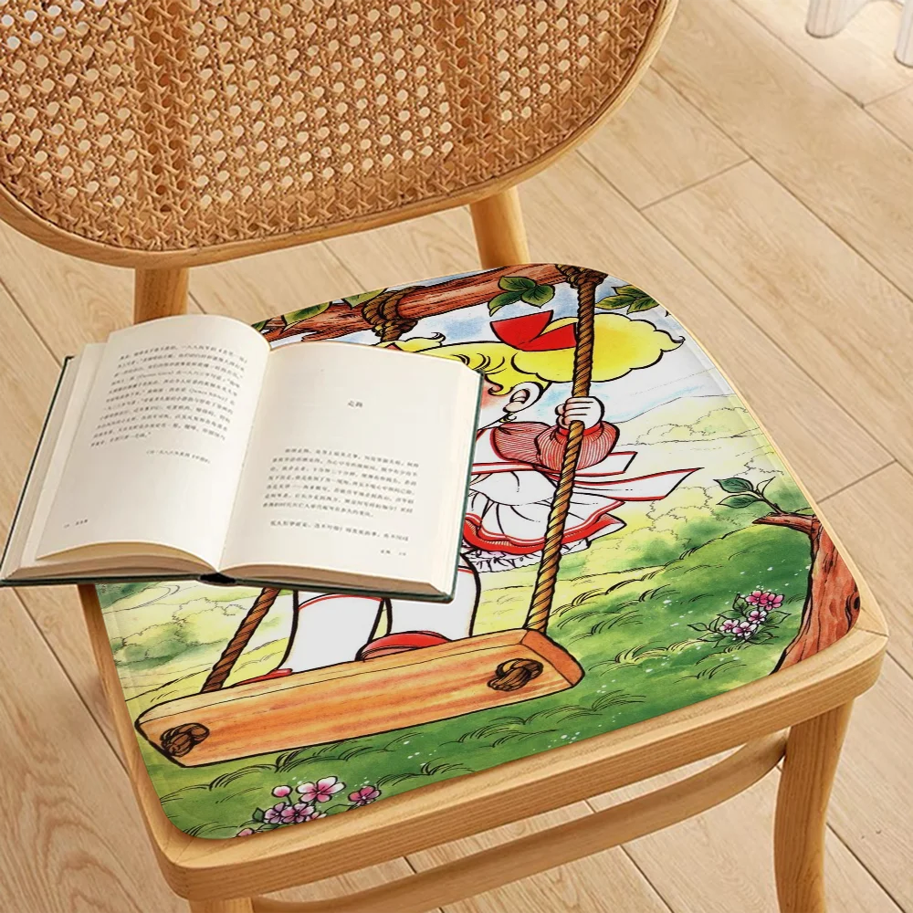 Candy Candy Anime Cushion Mat Nordic Printing Chair Cushion Soft Office Car Seat Comfort Breathable 45x45cm Sofa Cushion