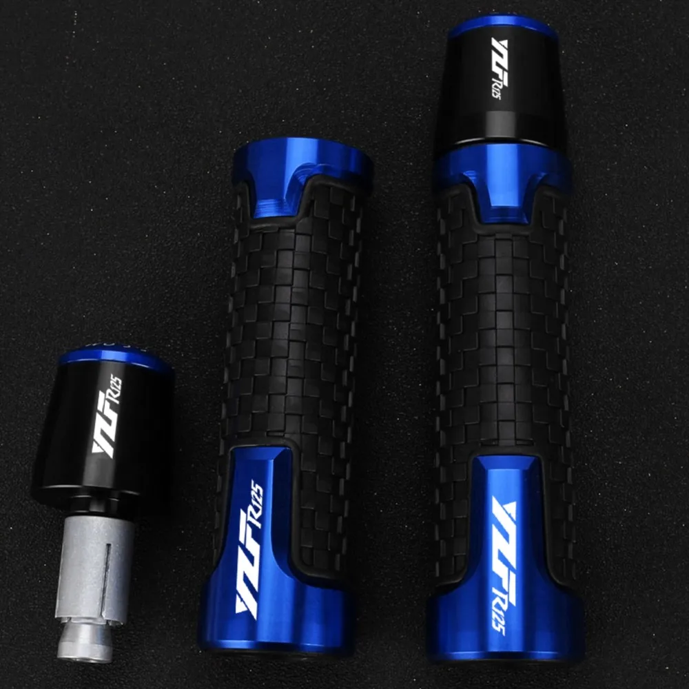 Motorcycle Aluminum Handlebar Grip End Handle Bar Grips FOR YAMAHA YZFR125 YZF R125 YZF-R125 2008-2023 2022 2021 2020 2019 2018