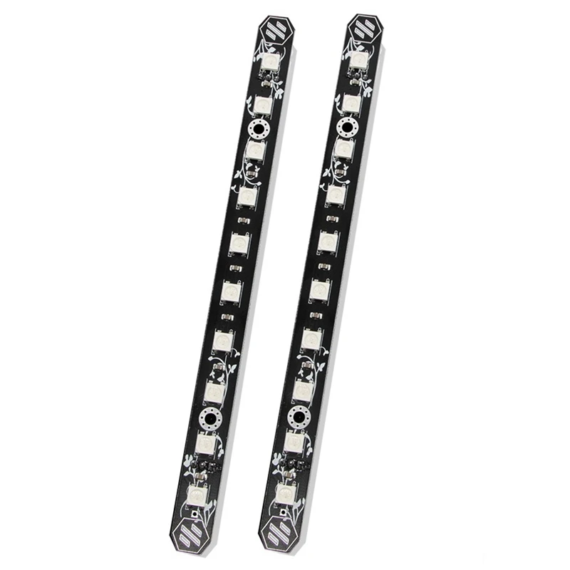 2Pcs 3D Printer Daylight PCB Kit 5V RGB LED Bar Daylight On A Stick For Voron 0.1/0.2 Micrometre Lamp Bar 158Mm Durable