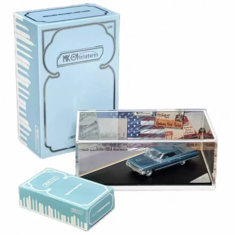 

MK Miniatures 1/64 Deville Green Book Beijing Exhibition Limited Edition Alloy Set Model