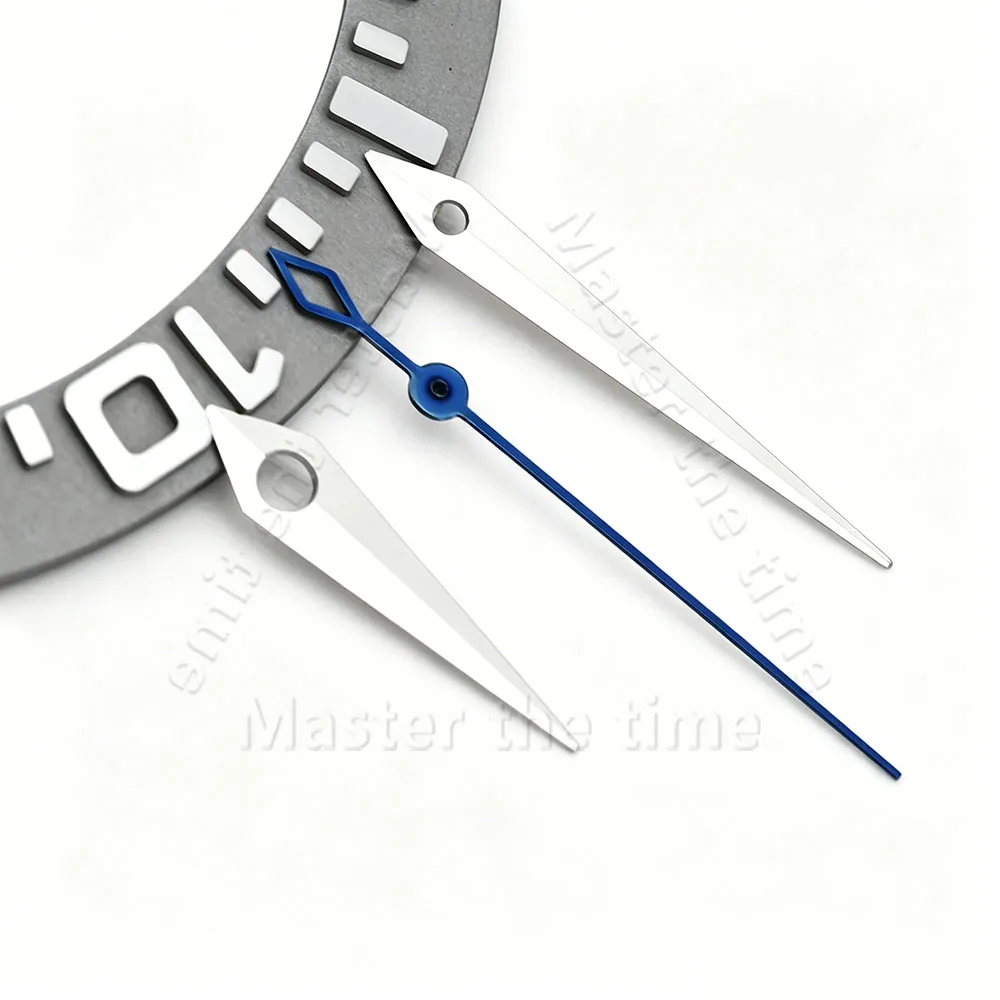 10/14/15mm Polished Dauphine Watch Hands Presage Cocktail Style Needles Fit NH35 Movement Watch Repair Accessories