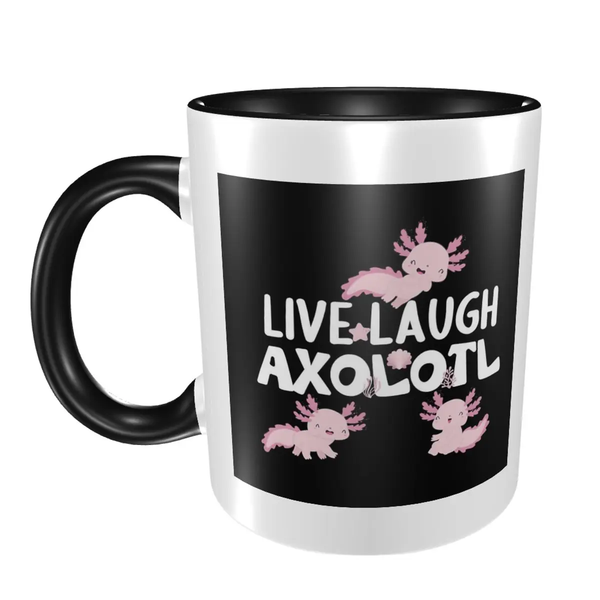 

Axolotl кружка с морскими животными, забавные керамические кофейные чашки, чайные кружки, чашка для молока, посуда для напитков, подарок для друзей