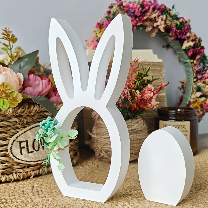 

DIY форма из смолы, полое яйцо, кролик, гипсовый орнамент, форма, пасхальное вертикальное ухо, кроличье яйцо, силиконовая форма