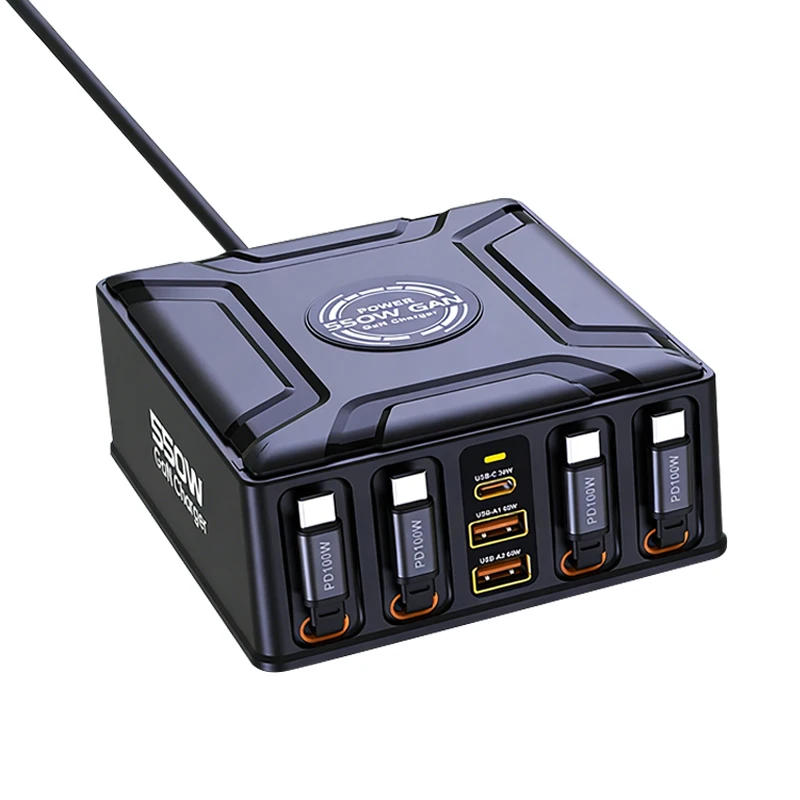 cargador-rapido-gan-de-550w-estacion-de-carga-7-en-1-con-cable-usb-c-retractil-de-100w-para-macbook-iphone-17-pro-samsung-laptop-y-tablet