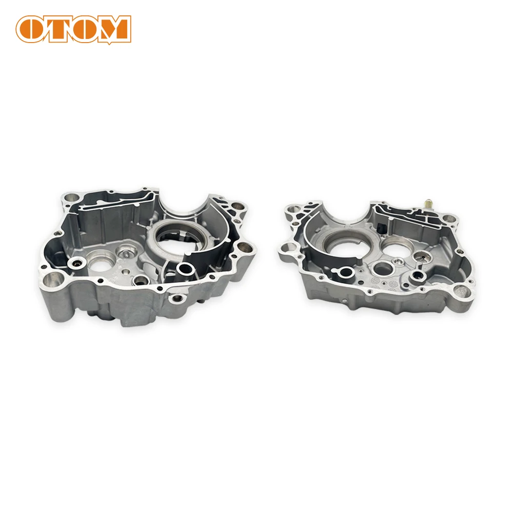 OTOM Motorcycle Left Right Crankcase Cover Aluminum Alloy Engine Cases For LONCIN YB250R Engine KEWS K23 Crankcase Assembly