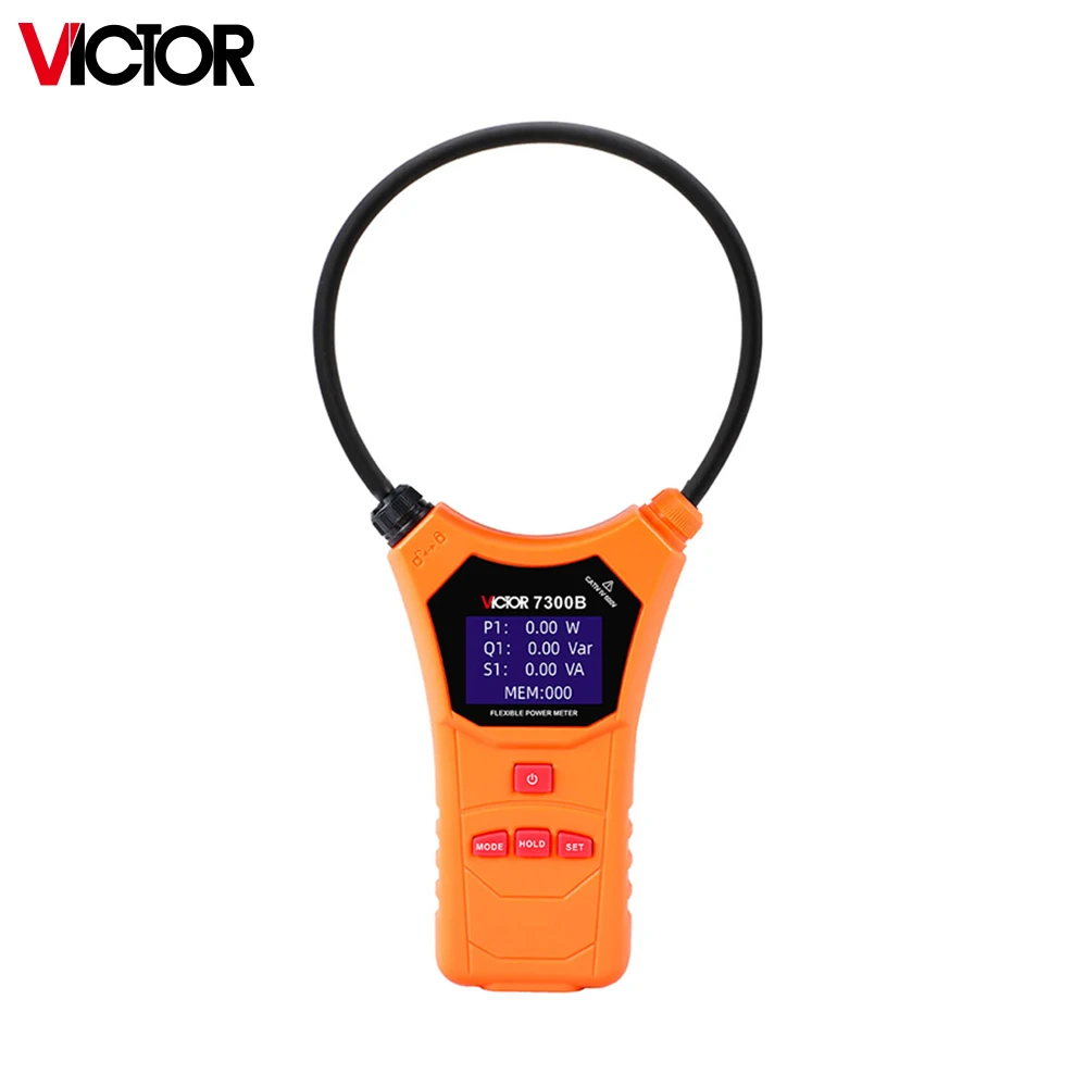 

Измеритель мощности гибких катушек Victor 7300B, трехфазный ручной автоматический прибор для измерения утечки тока переменного тока, тестер Rockwell