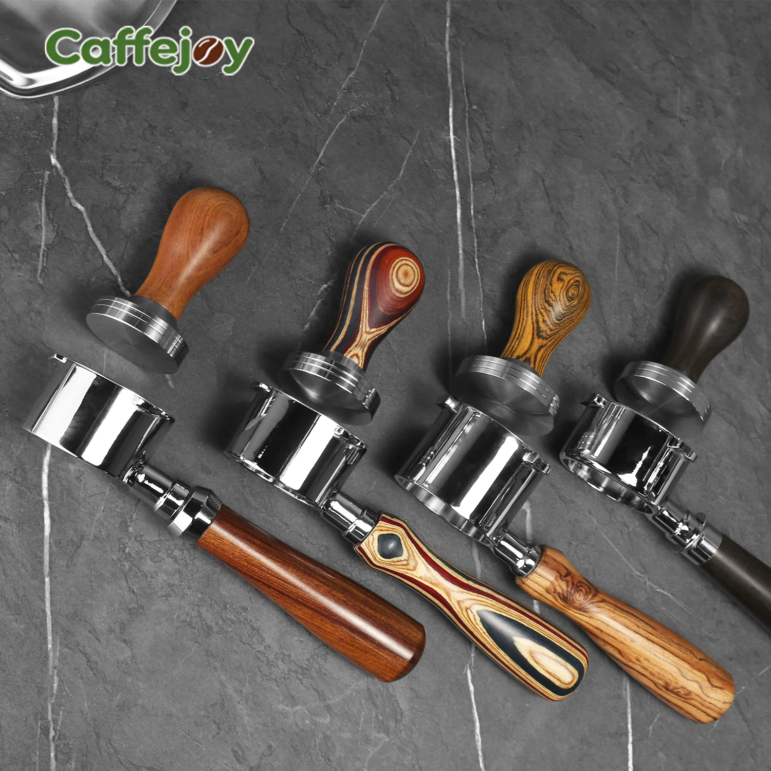CAFFEPRO Coffee Tamper for Delonghi Breville Gaggia Lelit Portafilter Espresso Accessories Barista Tools 51mm 53mm 57mm 58.5mm