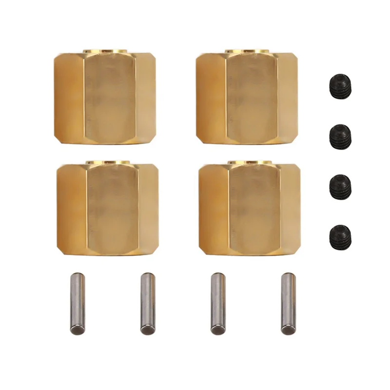 For SCX10 CC01 WRAITH 90027 90034 GEN 8 Widening 12Mm Wide Brass Connector,Upgraded Accessories,12Mm