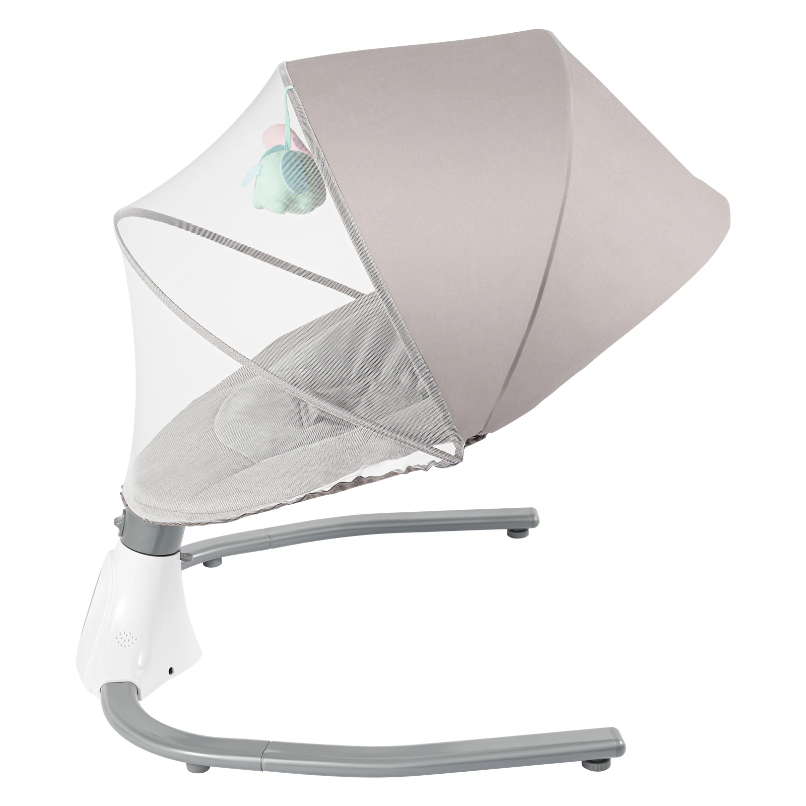 Baby Swing with 4 Speed Regulation & 4 Timing Settings – Portable Infant Rocker for Newborns and Babies