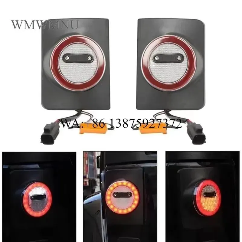 Wmwmnu Car Tail Lamps Taillight for JK JKU 2007-2018 Start-up Sequential Brake Reverse Turn Signal Rear Tail