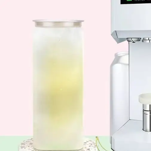 Best Selling beverage can seamer automatic lifting intelligent aluminum can seaming machine 110V 220V