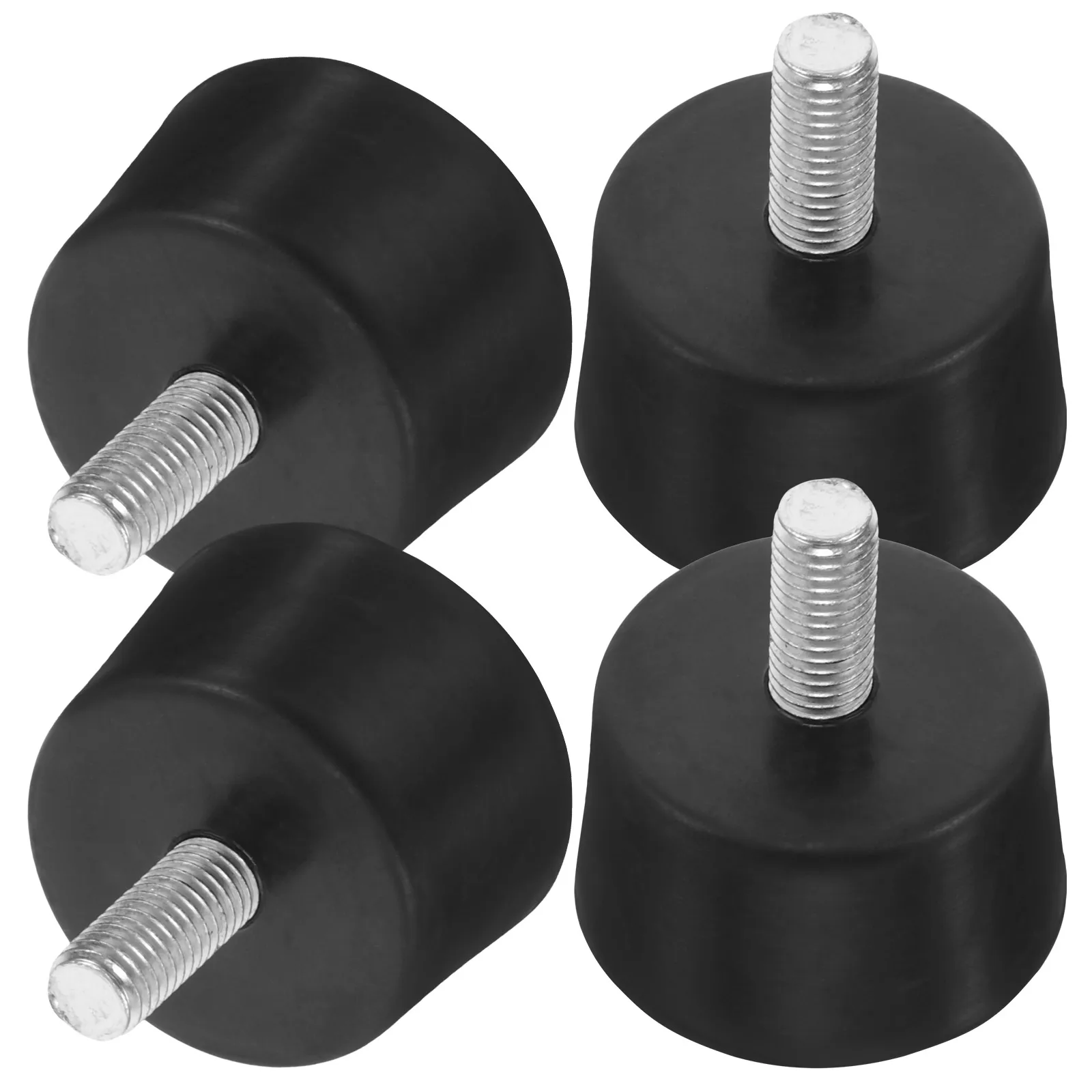 4pcs Rubber Feet Levelers Adjustable Furniture Leveling Pads For Table Chair Sofa Cabinet Floor Protection Durable Compact