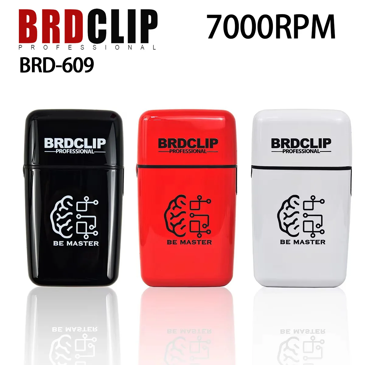 

BRDCLIP 609 Профессиональные ПЛАВАЮЩИЕ Двойные ГОЛОВКИ 1400 мАч 7000 об/мин Моторный триммер высокой мощности Мужская машинка для стрижки волос Триммер Бритва