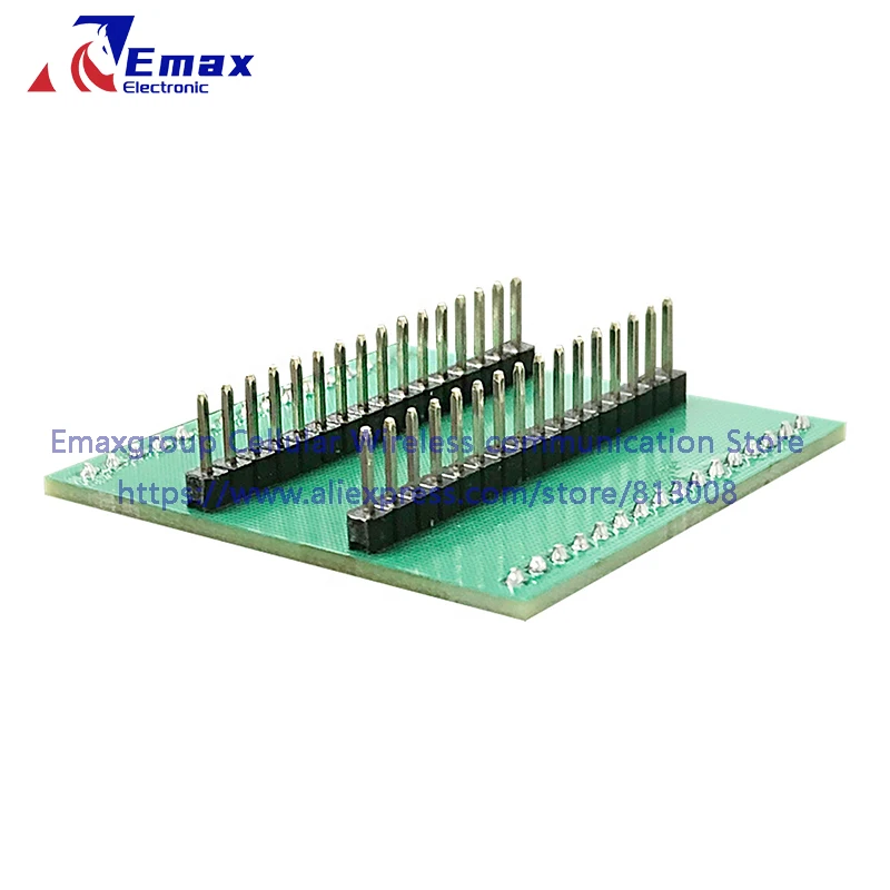 SOIC32 SOP32 peduncular 14,12 * 14,12 mm Rastermaß 1,27 mm IC-Prüfsitz Prüfstand Prüfsockel Programmiersitz