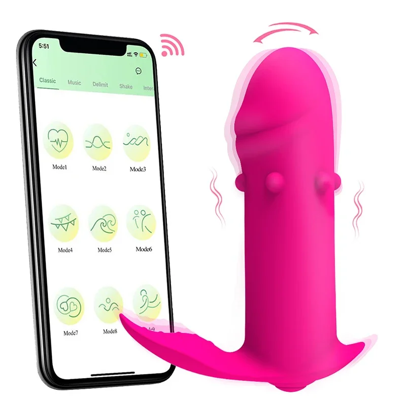 Official-Website APP Wearable Vibrator Wireless Control Dildo Vibrating Egg G-Spot Massager Vaginal Stimulator Sex Toy For Women