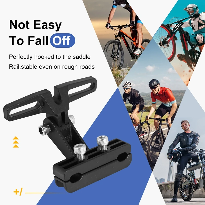 L68AElectric Bicycle Tail Light Bracket Rear Light Bracket Bicycle Camera Holder Bike Bracket for GoPro Bicycle Accessories
