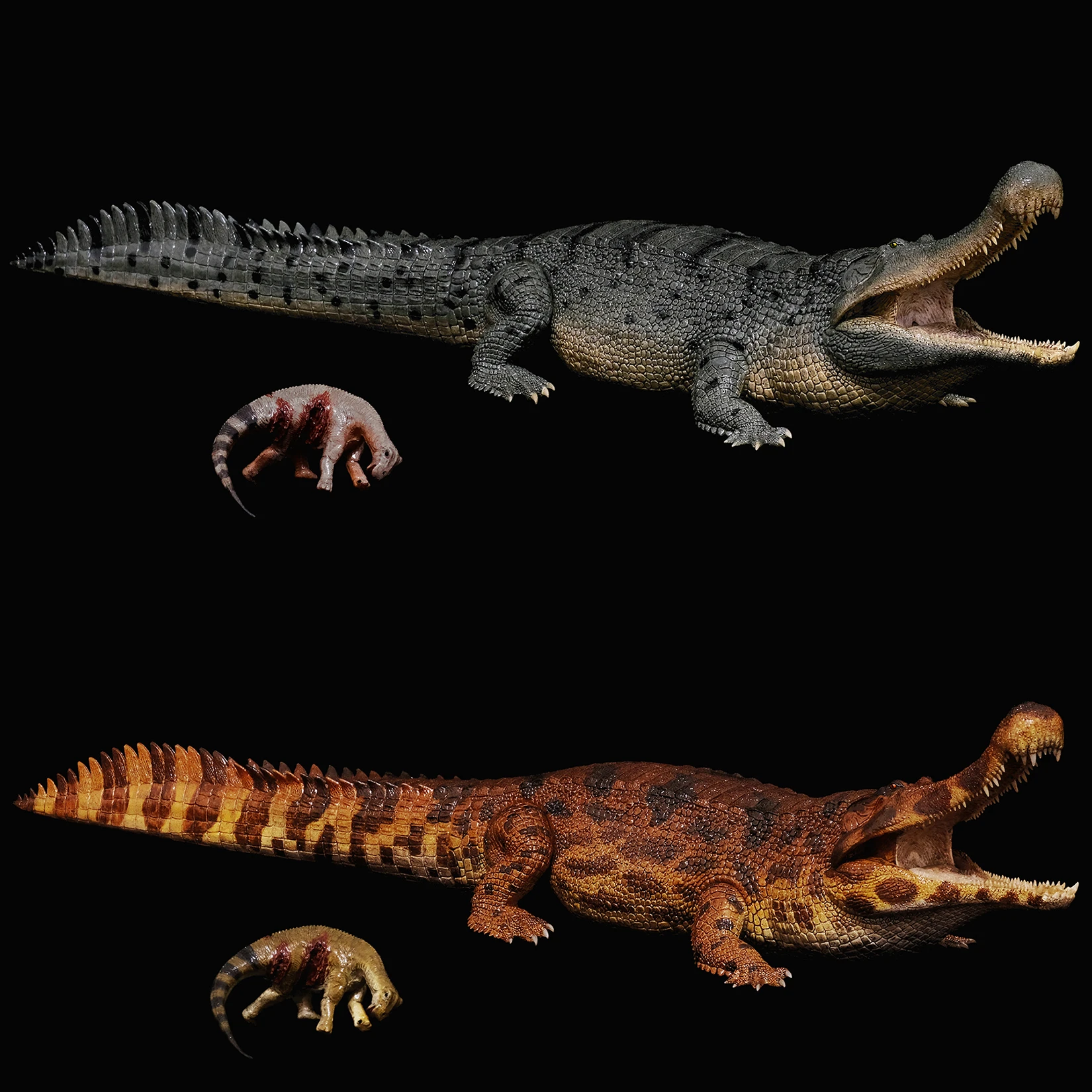 

REBOR 1:35 Scale Sarcosuchus Imperator Model Animal Figure Collection Scene Decoration Birthday Gift Toys