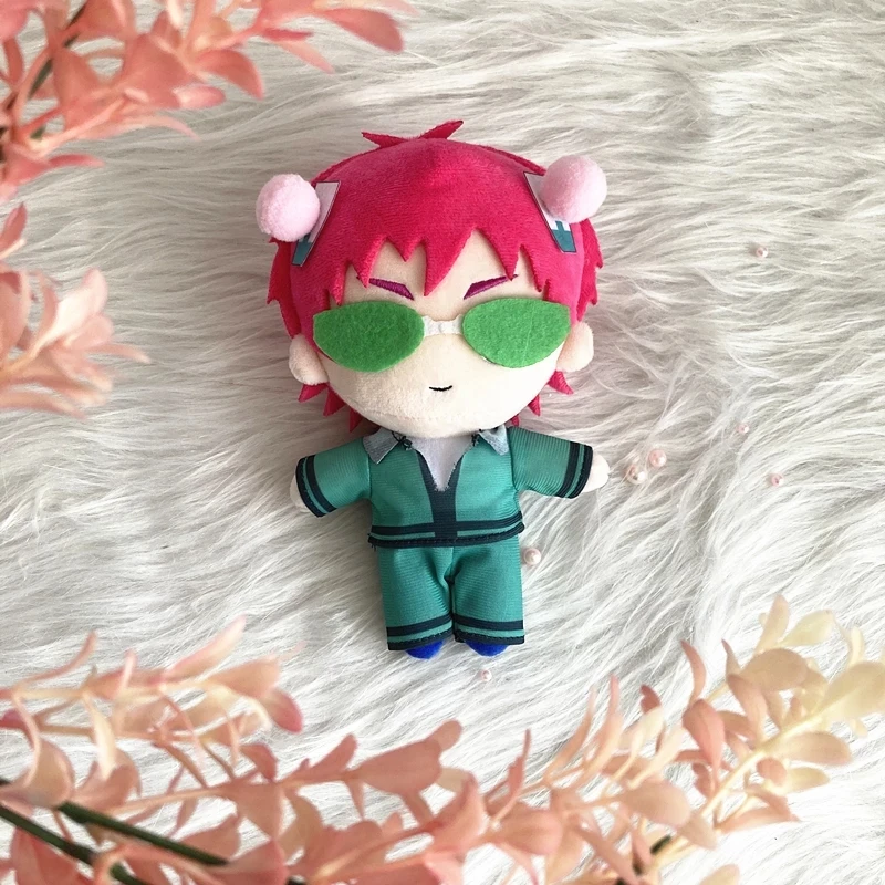 Anime The Disastrous Life of Saiki K. Saiki Kusuo Cosplay Kawaii Plush Doll Cute Plushies Toy Stuffed Pillow Gifts 20cm