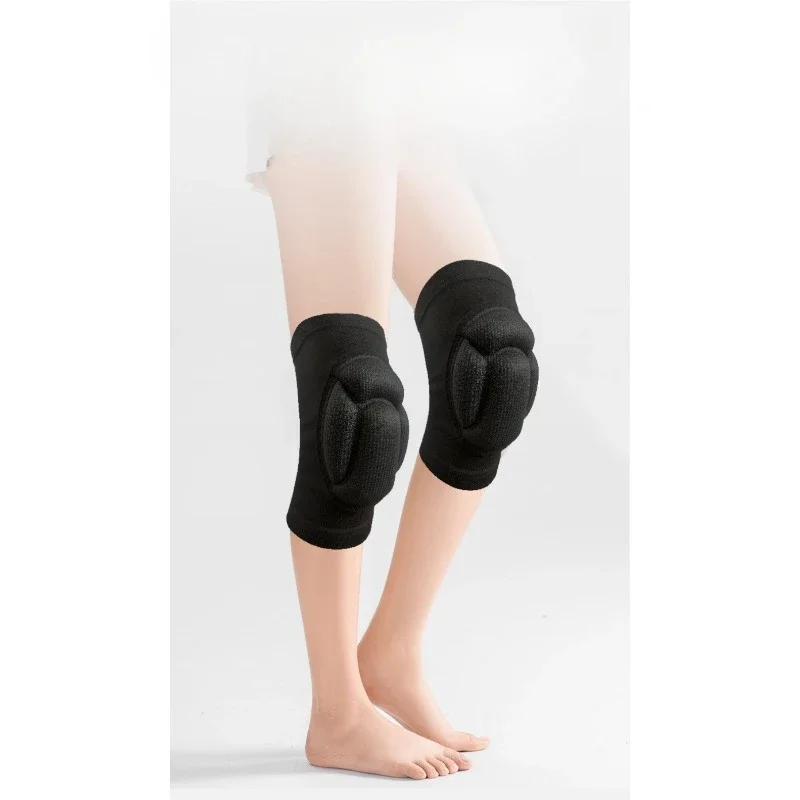 1PC Thickened protection Sports Kneepad Men Elastic Knee Pads Support Fitness Gear Basketball Brace Protector Male NonSlip Pads