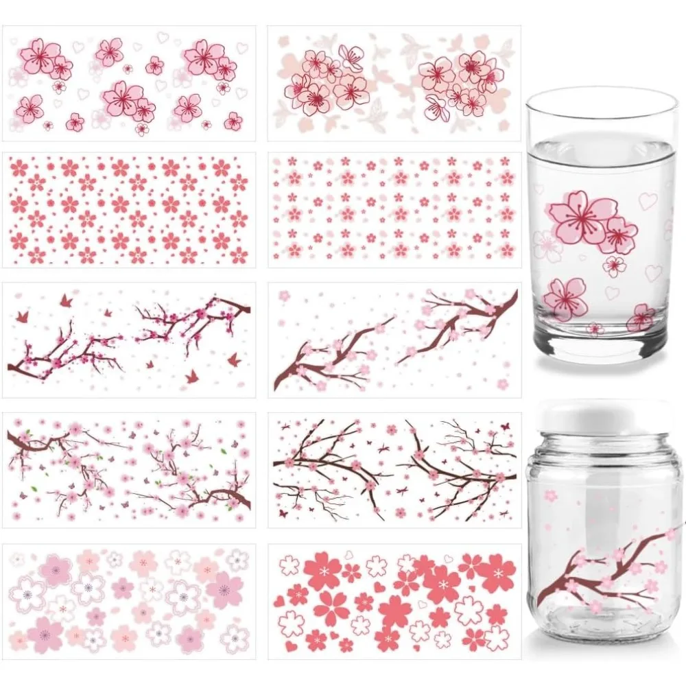 10 Sheets Cherry Bl… - image