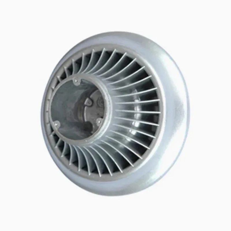 

Aluminum alloy CNC machined turbine fan impeller components Centrifugal fan volute parts