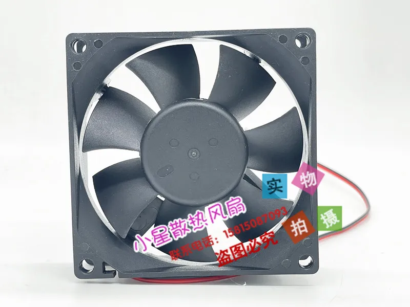 ZQ8025B48SH-S DC 48 В 0,24 А 80x80x25 мм 2-проводной охлаждающий вентилятор для сервера