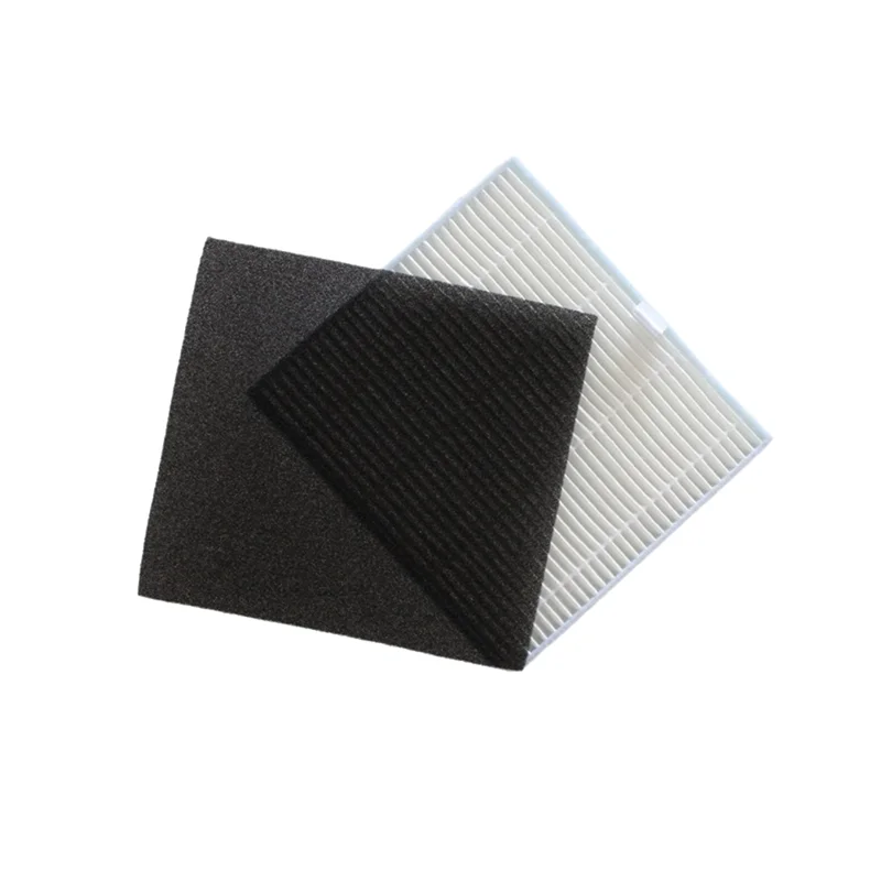 23 pezzi per Ilife DF45 V8S V80max X800 parti per aspirapolvere robot filtro di ricambio spazzola laterale straccio-[Qahk]