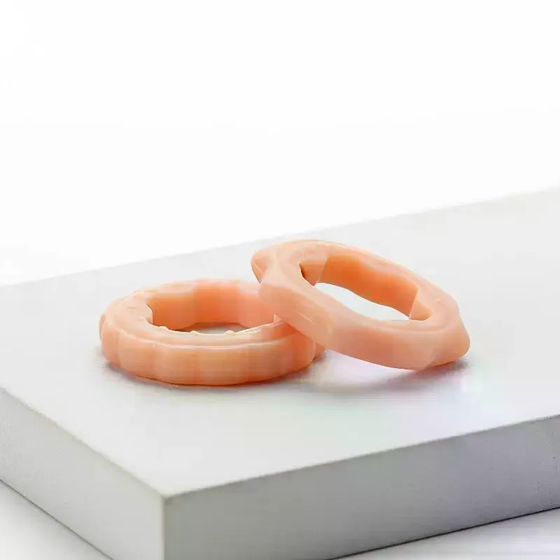 1Pcs Silicone Penis Rings Male Foreskin Corrector Resistance Ring Delay Ejaculation Adult Sex Toys For Men Daily/Night Cock Ring