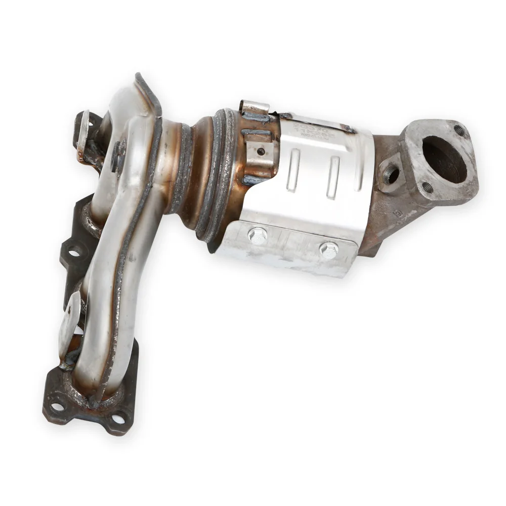 New Yuanxu Stainless Steel 409 Catalytic Converter with Ternary for SantaFe 2.4L