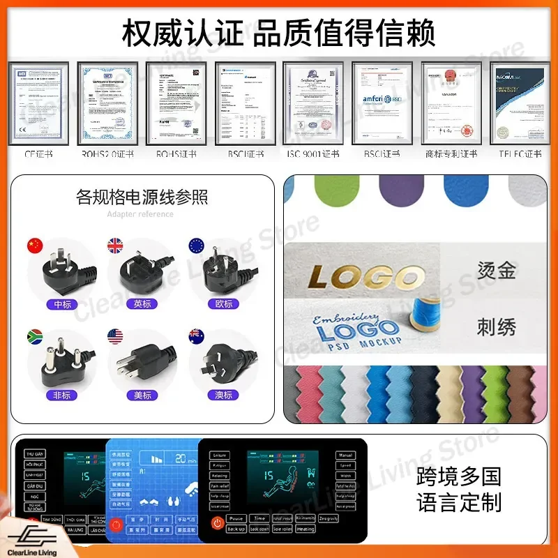 for Space Capsule Full Body Automatic Massage Chair Sofa Home Use Family Gift Cross Border Wholesale