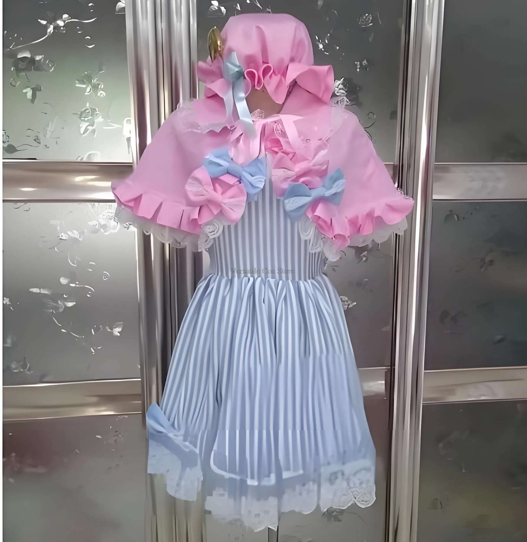 Halloween dress Anime TouHou Project Cosplay Costumes Patchouli Knowledge Costumes lolita skrit wig hat Sweet Girl Uniforms