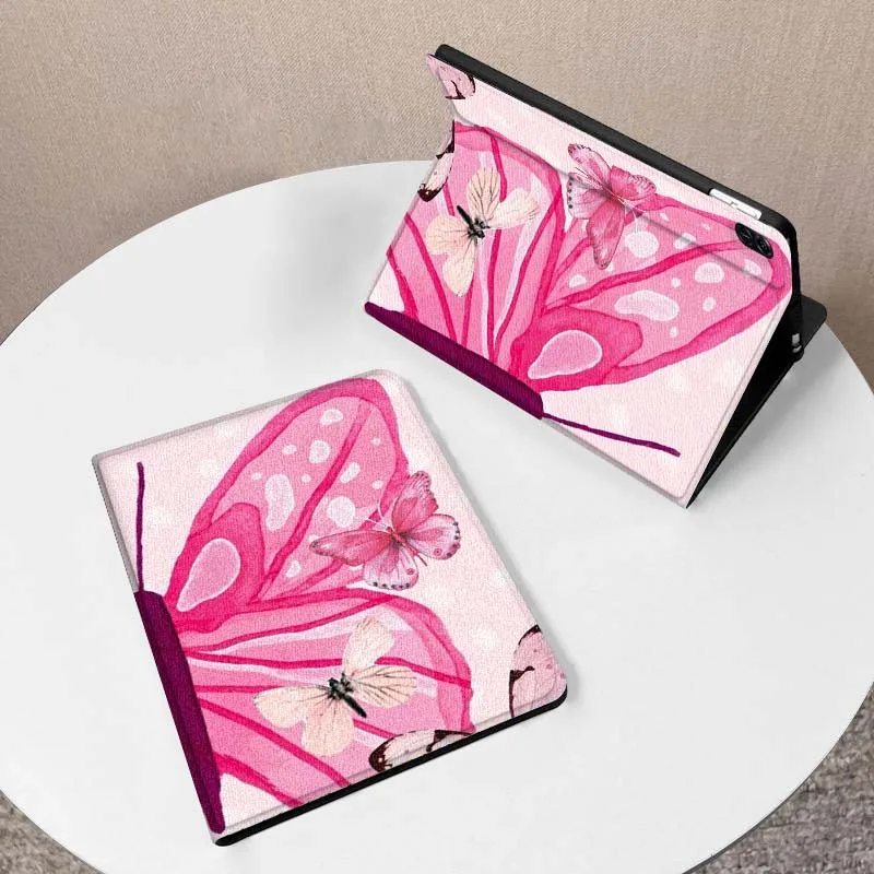 حافظة فنية على شكل فراشة لهاتف هواوي ميديا باد ميت باد M5 M6 11 12 X SE T10 T10s 2 C5e T5 Pro Lite Air 11.5 بوصة تابلت #1