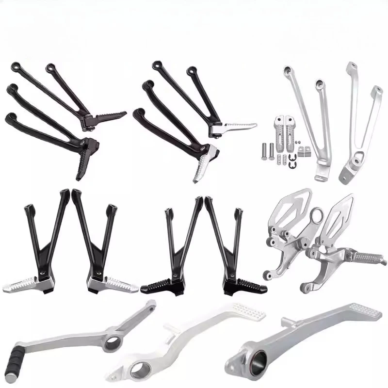 Motorcycle Rear Foot Pegs for BMW S1000RR S1000 RR   09-18-24  Footrest Pedal Rests Clamps