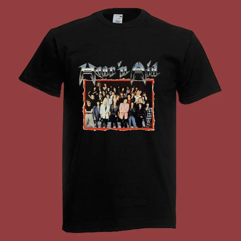 

Мужская черная футболка Hear N Aid, размер S 5XL