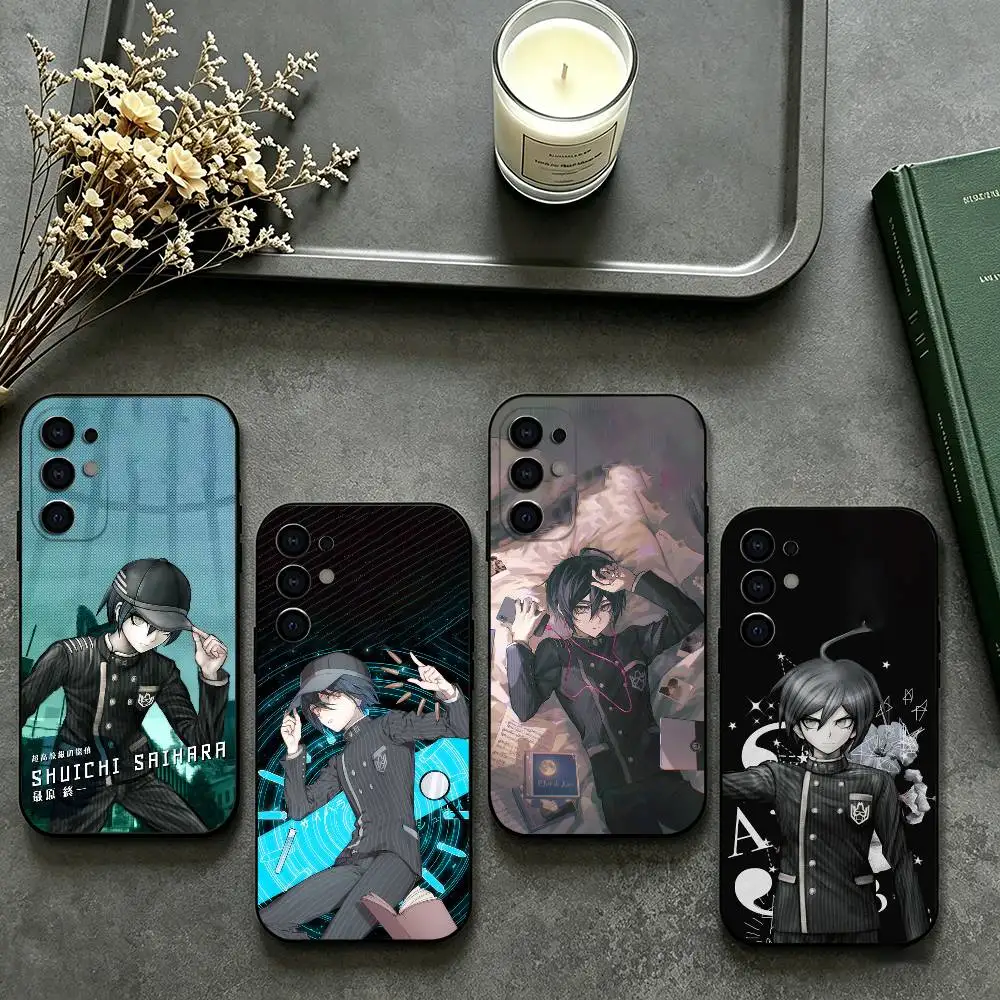 Anime D-Danganronpa S-Shuichi Saihara  phone Case For Samsung S26,25,24,21,22,23,30,20,Ultra,Plus,Fe,Lite Black Soft Cover