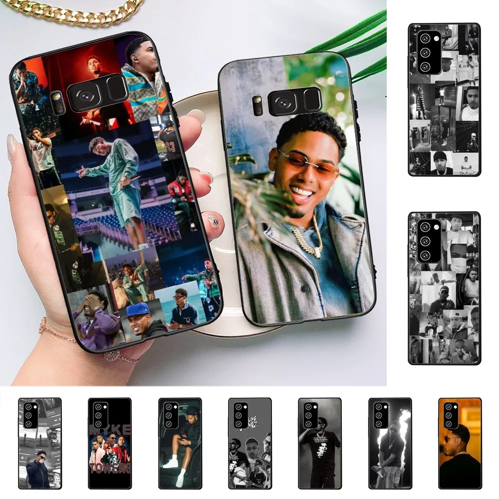 Rapper M-Myke T-Towers Phone Case For Samsung Note 8 9 10 20 Pro Plus Lite M 10 11 20 30 21 31 51 A 21 22 42 02 03