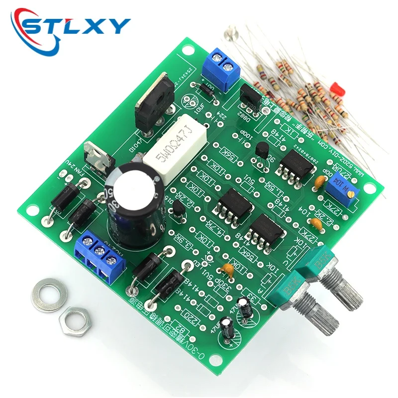 0-30V 2mA-3A DC Regulated Power Supply DIY Kit Continuously Adjustable Current Limiting Protection Voltage Regulator Set