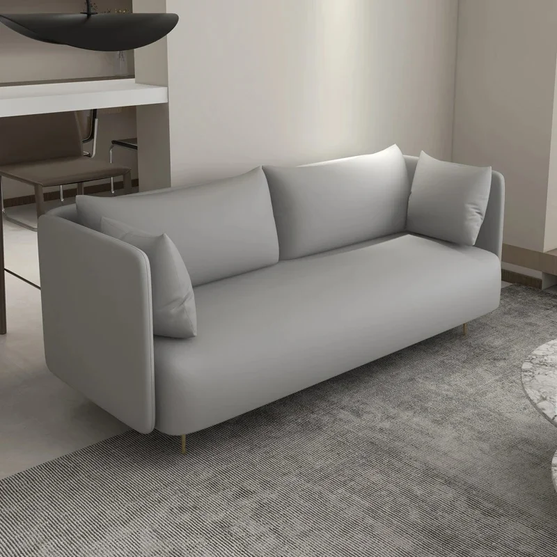 Modern Living Room Sofa Design Lazy Puffs Bedroom Set Modular Lounge Nordic Minder Home Furniture