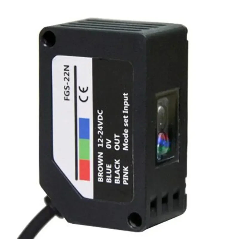 Color Code Sensor Color Recognition Photoelectric Sensor with High Accuracy FGS-22N Electric Eye Anti Shake Correction