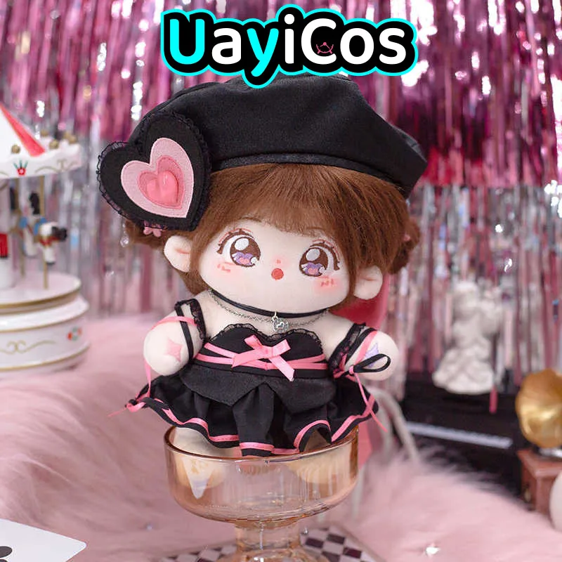 20cm Doll Clothes Hot Magical Girl Pink Love Decorate Dress Skirt Suit Stuffed Plush Doll Accessories Anime Toy Kids Kids