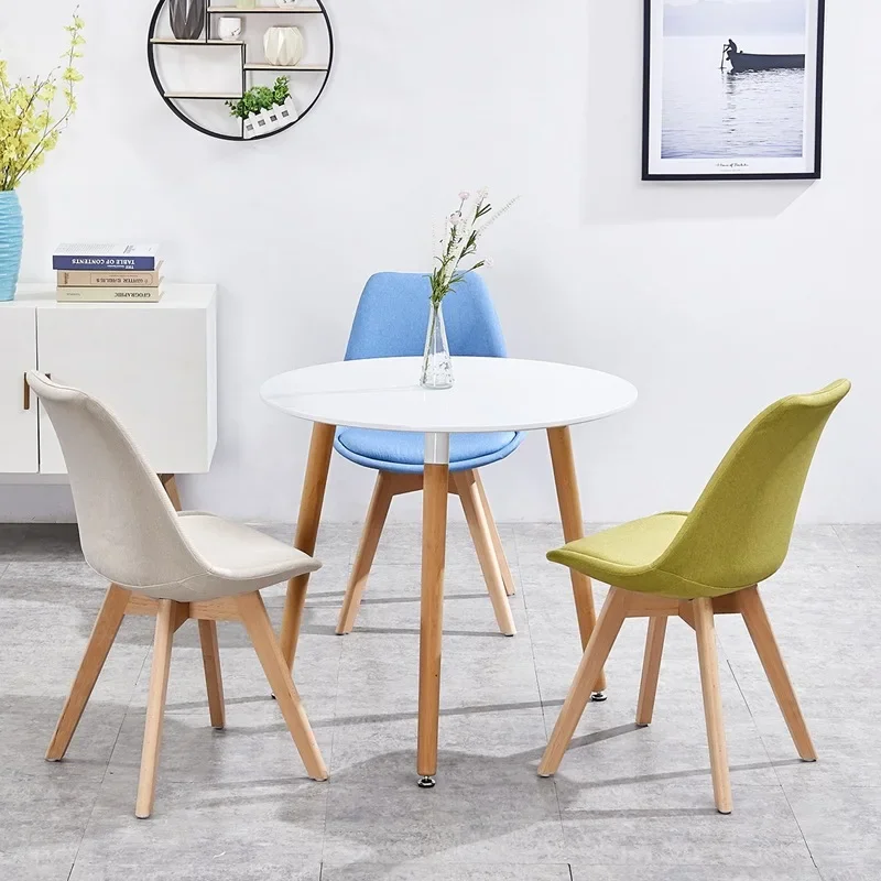 Chair Set for Dining Room Kitchen  Plywood Dining Table Fancy Wood Cheap Contemporary Modern Home Furniture Minimalist