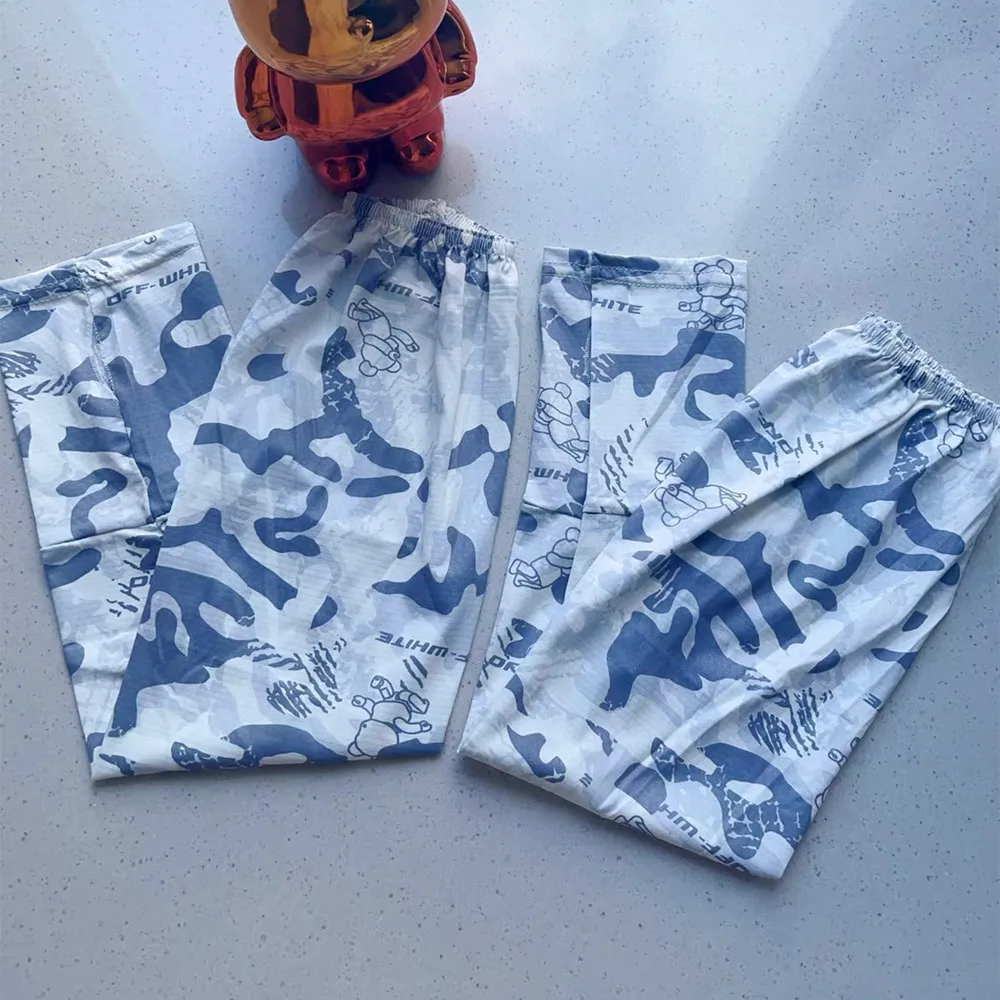 

Men's Summer Sunscreen Arm Sleeves Outdoor Sports Camouflage Ice Sleeves UV Protection Gloves Cooling Sleeve Cover Plus Size