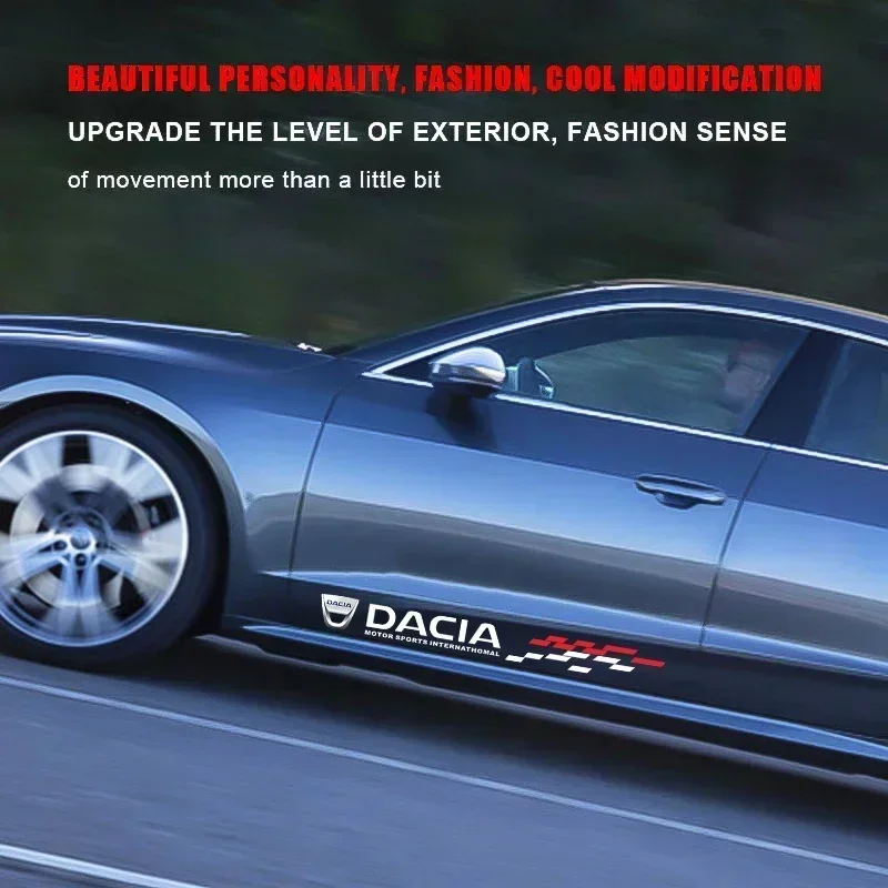 

Кузов автомобиля, декоративная наклейка с цветами, наклейка на автомобильную этикетку для Dacia Duster Logan Sandero Lodgy Dokker Stepway Mcv 2 Solenza MK