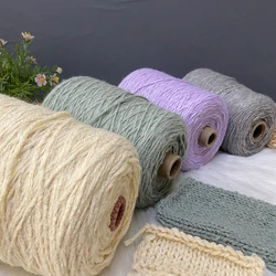 500g Alpaca Medium Chunky Wool Yarn for Knitting Autumn and Winter Sweater Coat Crochet Yarn, Soft DIY Scarf Shawl Fluffy Line