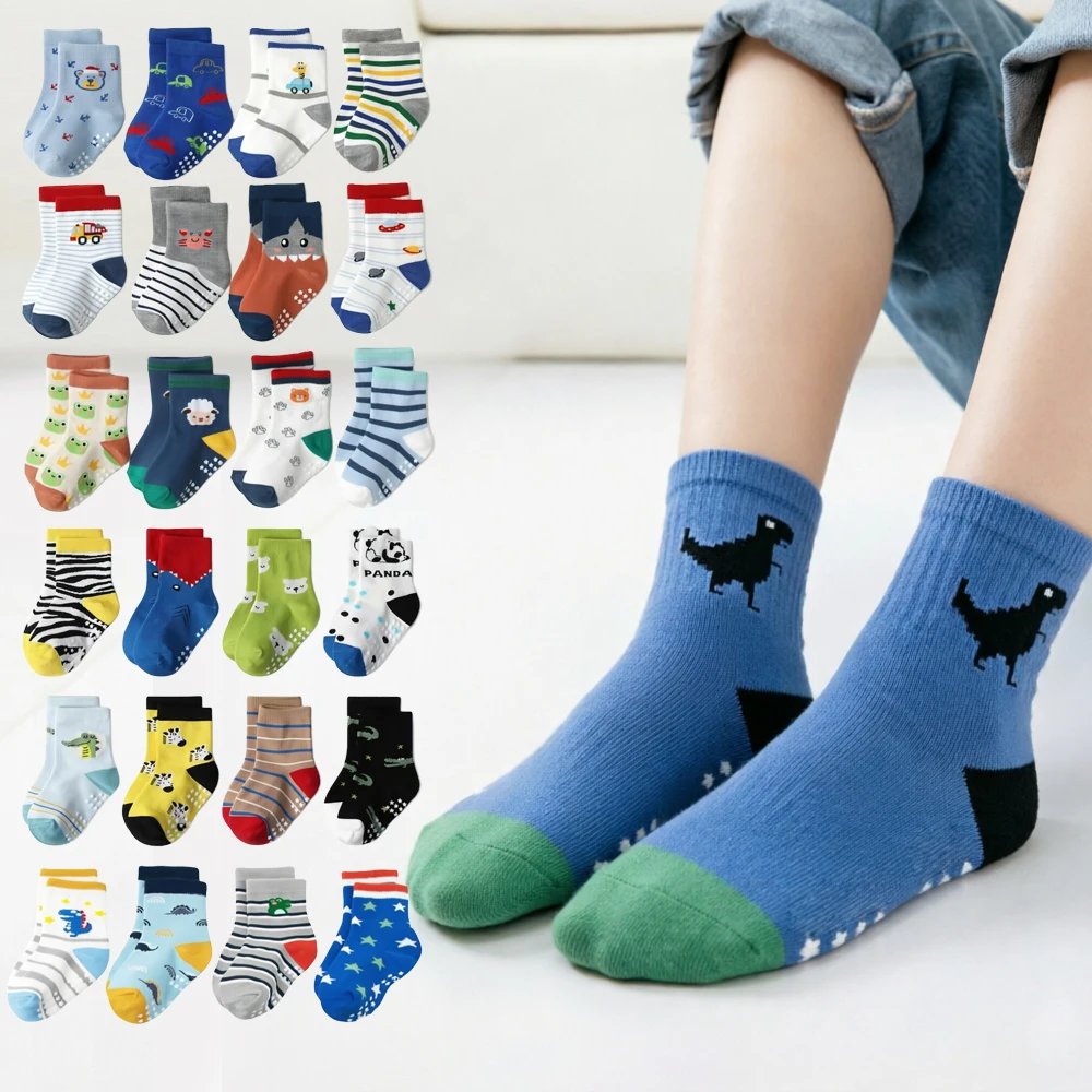 Trampoline Park Sock - 1/6/12 Par Zestawów Skarpetek Dziecięcych dla