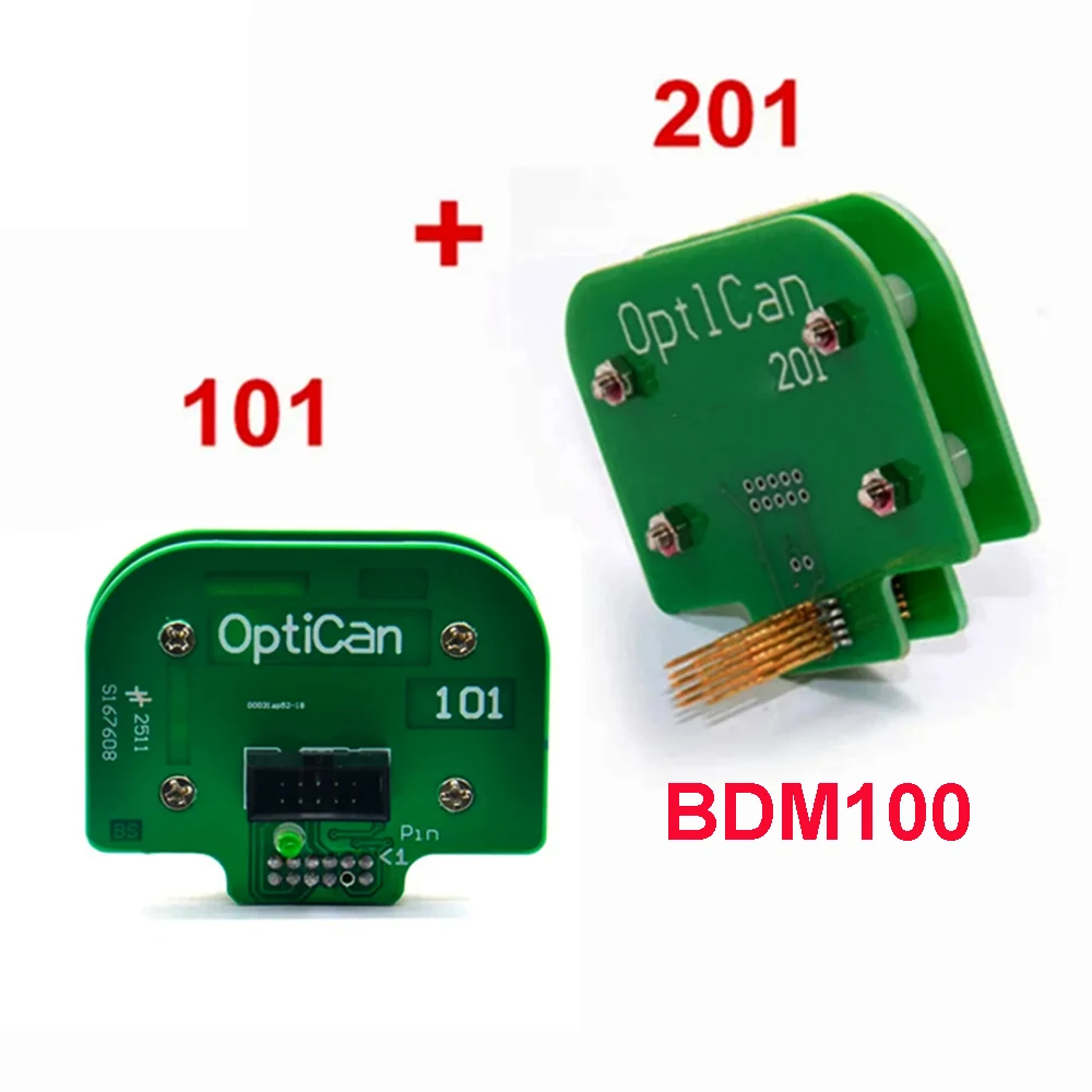 BDM100 Adapter Works with BDM Frame EDC16 OBD No.101 Optican NO.201 Probe Car Diag Tools for Bos-ch for Siem-ens BDM-100 BDM ECU