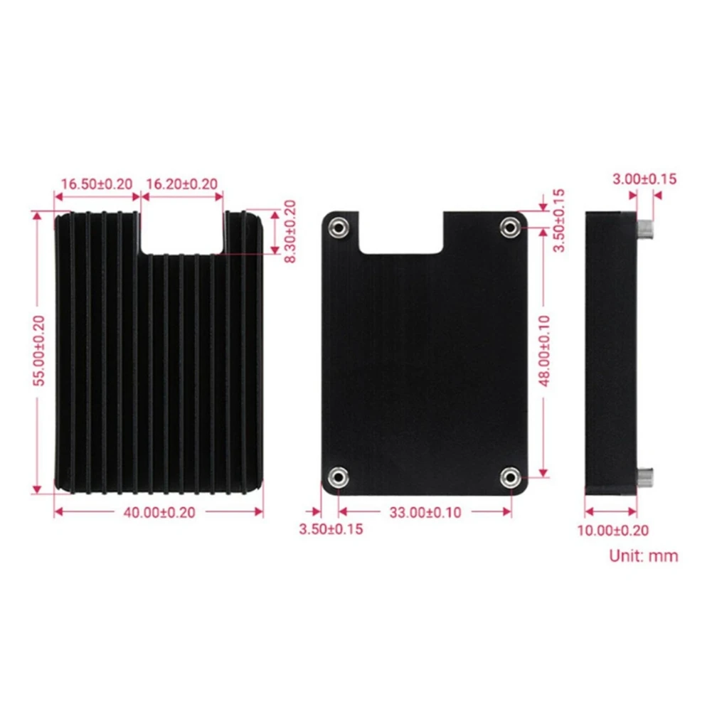 Heatsink for Raspberry Pi CM4 with Thermal Pad Radiator for Raspberry Pi Compute Module 4